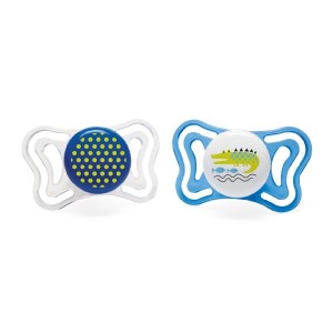 Chicco Physio Forma Light (71035-21) Εργονομική Πιπίλα με Θηλή Σιλικόνης για Ηλικίες 16-36m, 2τεμ