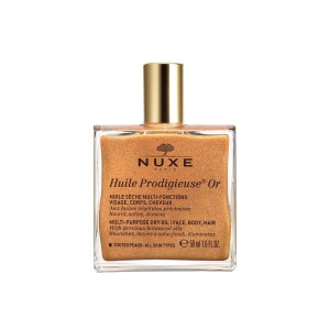 Nuxe Huile Prodigieuse Or Ιριδίζον Ξηρό Λάδι Ενυδάτωσης για Πρόσωπο, Σώμα & Μαλλιά, 50ml