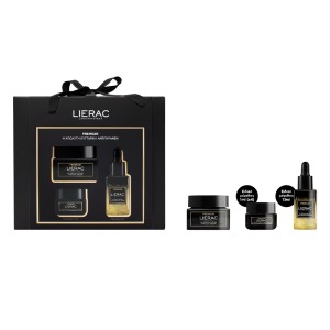 Lierac Σετ Premium Creme Soyeuse 50ml, Premium Serum 13ml & Κρέμα Ματιών 4x1ml