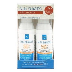 AG Pharm Promo Sun Shades Face Cream Αντηλιακή Κρέμα Προσώπου SPF50+, 100ml