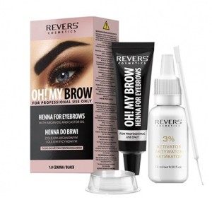 Revers Eyebrow Henna Oh! My Brow 1.0 Black