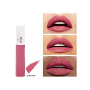 Maybelline Superstay Matte Ink Liquid Lipstick Ματ Κραγιόν 125 Inspirer, 5ml