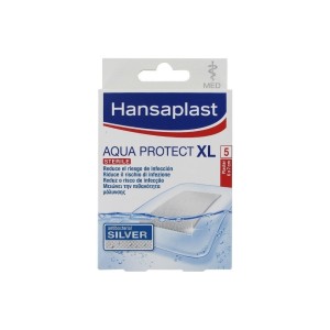 Hansaplast Aδιάβροχα και Αποστειρωμένα Αυτοκόλλητα Επιθέματα Aqua Protect XL, 5τμχ