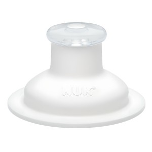 Nuk Ανταλλακτικό Στόμιο Σιλικόνης Push-Pull Λευκό Σιλικόνης 36m+, 1τμχ