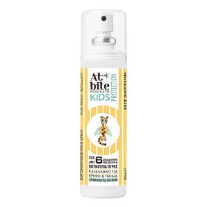 Atbite Mosquito Kids Protection Αντικουνουπικό & Εντομοαπωθητικό για Παιδιά, 100ml