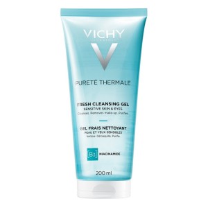 Vichy Gel Καθαρισμού Purete Thermale Fresh Τζελ Καθαρισμού με B3 & Niacinamide για Ευαίσθητες Επιδερμίδες, 200ml