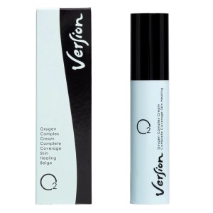 Version Derma O2 Oxygen Complex Cream για την Επούλωση & τη Φυσική Κάλυψη σε Πρόσωπο, Λαιμό & Στήθος, 20ml