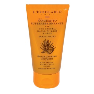 LErbolario Super-Tanning Ointment Αδιάβροχη Κρέμα Μαυρίσματος για το Σώμα, 75ml