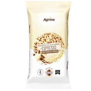 AGRINO ΡΥΖΟΓΚΟΦΡΕΤΕΣ ΜΕ ΕΠΙΚΑΛΥΨΗ 64gr - (ΛΕΥΚΗ ΣΟΚΟΛΑΤΑ & ESPRESSO)