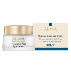 Ahava Hyaluronic Acid Ενυδατική Κρέμα Ματιών με Βάση το Υαλουρονικό Οξύ, 15ml