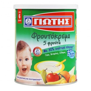 ΓΙΩΤΗΣ ΦΡΟΥΤΟΚΡΕΜΑ 5 ΦΡΟΥΤΑ 300gr