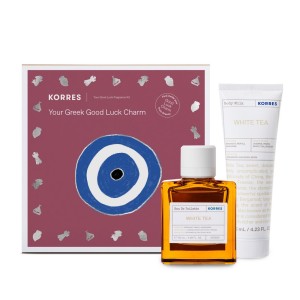 Korres Promo Delicate & Sweet White Tea Eau De Toilette, 50ml & White Tea Body Milk, 125ml 