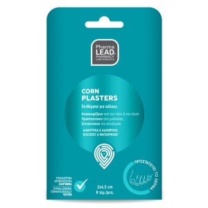Pharmalead Υδροκολλοειδή Επιθέματα για Κάλους 2x6,5cm, 8 τεμάχια