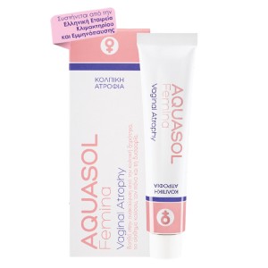 Aquasol Femina Vaginal Atrophy Εξειδικευμένη Κρέμα για την Αντιμετώπιση & Πρόληψη της Κολπικής  Ξηρότητας και Κολπικής Ατροφίας, 30ml με απλικατέρ