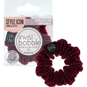 Invisibobble Sprunchie Red Wine is Fine Λαστιχάκι Μαλλιών με Βελούδινη Υφή, 1τμχ