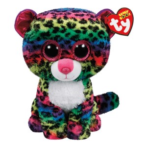 TY Beanie Boos Λούτρινο  Λεοπάρδαλη Πολύχρωμη 15εκ, 1τμχ