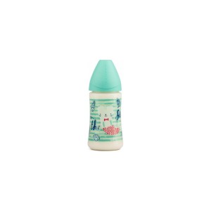 Suavinex Μπιμπερό Πλαστικό Σιλικόνης Blue Mermaid 0-6m 270ml