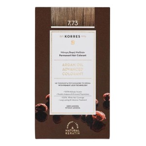 Korres Argan Oil Advanced Colorant 7.73 Χρυσή Μόκα, 50ml