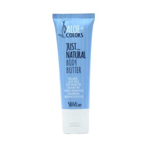Aloe Colors Just Natural Body Butter Ενυδάτωση Σώματος με Άρωμα Φρεσκάδας, 50ml