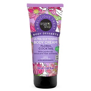 Natura Siberica Organic Shop Body Desserts Κρέμα Σώματος Floral Cocktail, 150ml