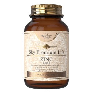 Sky Premium Life Zinc 25mg, 60 ταμπλέτες