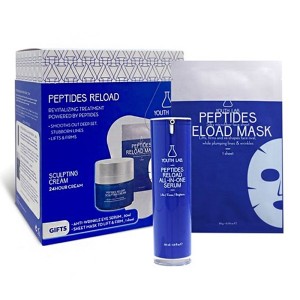 Youth Lab Limited Edition Peptides Reload Promo με Sculpting Cream Κρέμα Αντιγηραντικής Δράσης, 50ml, Δώρο All-in-One Serum Ορός Εντατικής Αναδόμησης, 30ml & Peptides Reload Mask Μάσκα Προσώπου 1τμχ, 1σετ