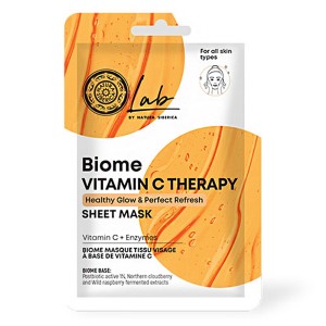 Natura Siberica Biome Sheet Mask με Βιταμίνη C, 1τμχ