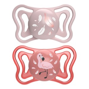 Chicco Physio Forma Light Πιπίλα Ροζ 6-16m, 2τμχ