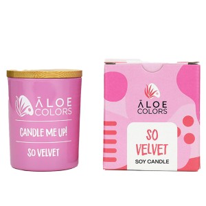 Aloe Colors So Velvet Αρωματικό Κερί Σόγιας, 150g