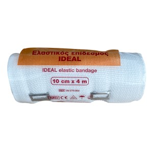 Alfacare Ideal Elastic Bandage Ελαστικός Επίδεσμος Ideal 10x4cm, 1τμχ