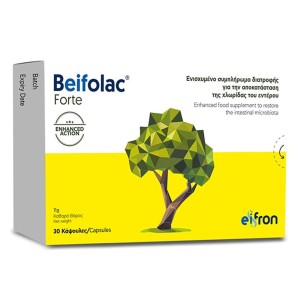 Eifron Beifolac Forte Συμπλήρωμα Διατροφής με Προβιοτικά, 30 Κάψουλες