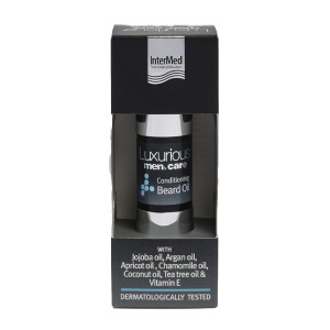 Intermed Luxurious Men’s Care Conditioning Beard Oil Μαλακτικό Λάδι για τα Γένια, 15ml
