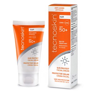 Tecnoskin Sun Protect Facial Cream SPF50+ Αντηλιακή Κρέμα Προσώπου, 50ml