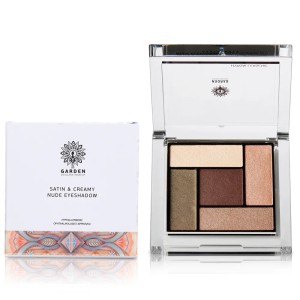 Garden Satin and Creamy Nude Eyeshadow Palette Παλέτα Σκιών No3, 6gr