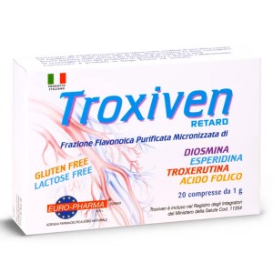 Bionat Troxiven Retard Συμπλήρωμα Διατροφής Για Την Υγεία Των Αγγείων, 20tabs