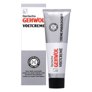 Gehwol Footcream Κρέμα Ποδιών για Καταπονημένο και Πληγωμένο Δέρμα, 75ml 
