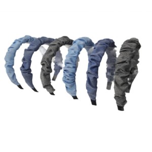 Ro accessories Στέκα μαλλιών ύφασμα Jean style