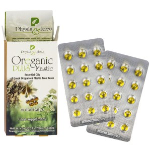 Physis & Ideas Oreganic Plus Mastic, 30 μαλακές κάψουλες