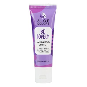 Aloe Colors Be Lovely Body Butter Πλούσια Ενυδάτωση με Άρωμα Καραμέλα & Πικραμύγδαλο, 50ml