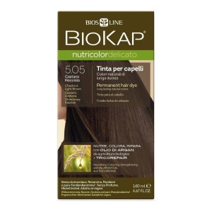 Biokap Nutricolor Delicato No 5.05 Καστανό Ανοιχτό Βαφή Μαλλιών, 140ml
