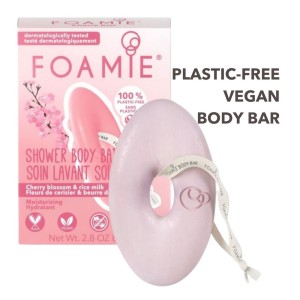 Foamie Shower Body Bar Cherry Kiss Μπάρα Καθαρισμού Σώματος για Θρέψη, 80gr