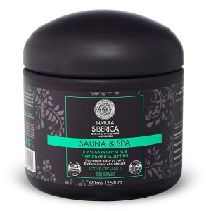 Natura Siberica Sauna & Spa Icy Sugar Body Scrub Παγωμένο Scrub για Έντονη Σύσφιξη & Σμίλευση, 370 ml