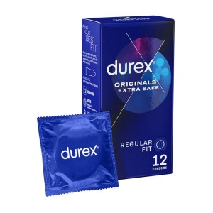 Durex Extra Safe Regular Fit Προφυλακτικά για Απόλυτη Ασφάλεια, 12τμχ