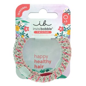 Invisibobble Twistar Λαστιχάκια Μαλλιών Oasis Mint Braids, 3τμχ