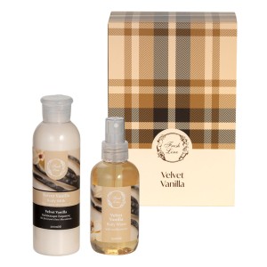 Fresh Line XMAS 25 Velvet Vanilla Σετ Περιποίησης Σώματος, 2τμχ