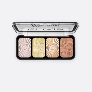 Elixir Make-up Highlighter Palette Pro. Baked Glow to Go για Έντονη Λάμψη, No775