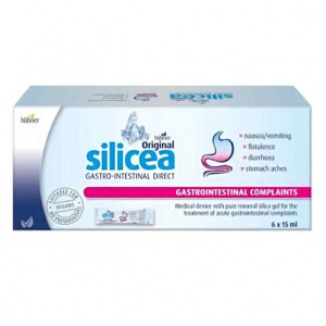 Hubner Silicea Gastro-Intestinal Gel Direct Πόσιμη Γέλη για Γαστρεντερικές Παθήσεις, 6x15ml