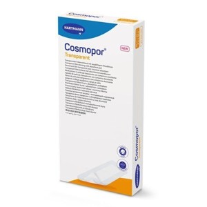 Hartmann Cosmopor Transparent Διαφανές Επίθεμα Μεμβράνης με Γάζα 10cmX20cm, 25τμχ