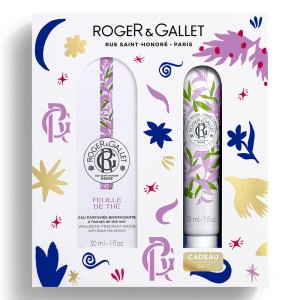 Roger & Gallet Εορταστικό Σετ Feuille De The Eau Parfumee Bienfaisante 30ml + Δώρο Κρέμα Χεριών 30ml