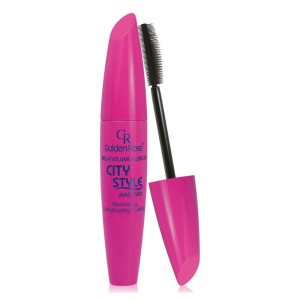Golden Rose Mega Volume & Length City Style Mascara Μάσκαρα Μαύρη, 9ml
